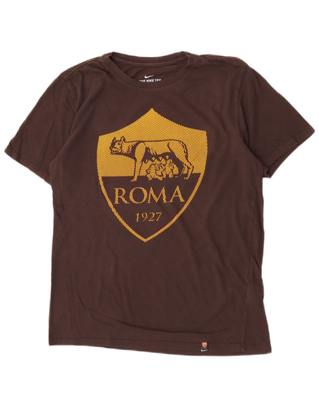 Camiseta Nike Roma Graphic para hombre de algodón marrón medio
