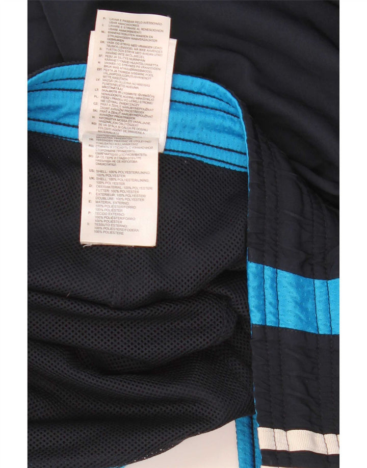 Pantalones cortos deportivos Adidas para hombre Azul marino medio Colorblock Poliéster