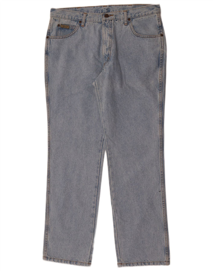 Vaqueros Wrangler Hombre Rectos W36 L30 Algodón Azul