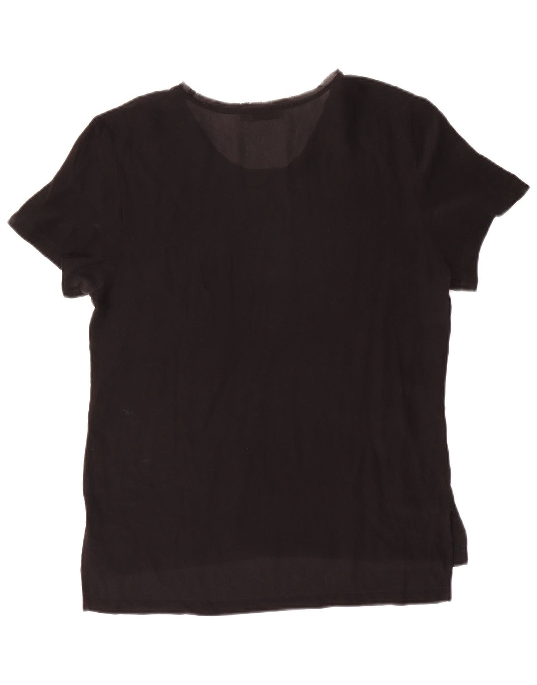 Calvin Klein Jeans Blusa para mujer Top UK 44 Mediano Negro