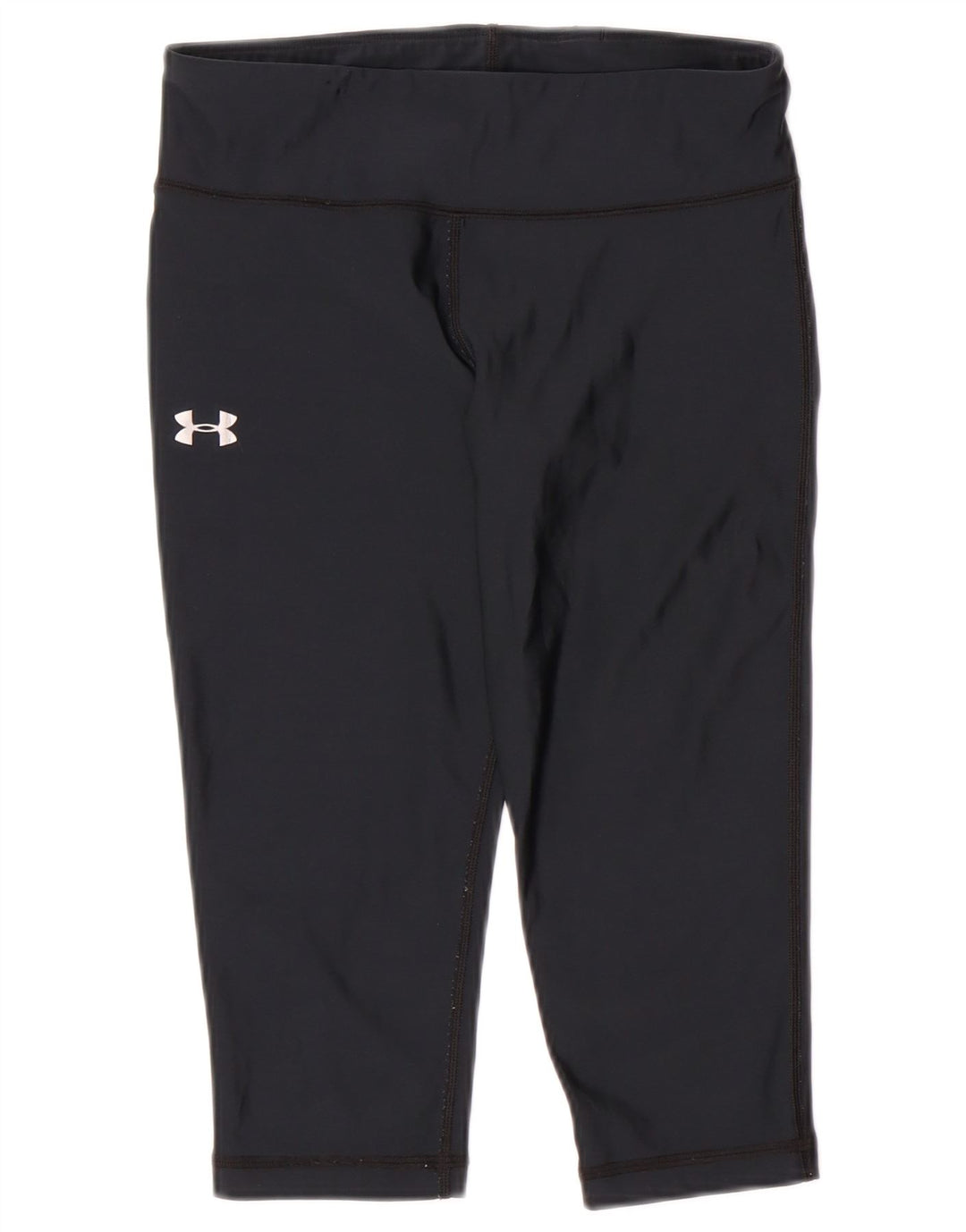 UNDER ARMOUR Leggings Capri Heat Gear para Mujer Reino Unido 8 Pequeño Azul Marino