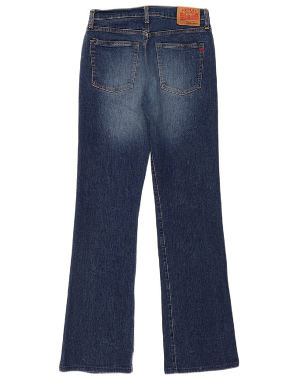 Vaqueros Bootcut Mujer Replay W30 L32 Algodón Azul