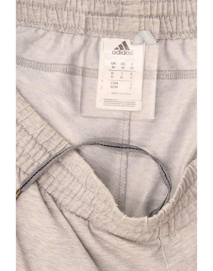 Pantalones cortos deportivos ADIDAS Climalite para hombre de algodón moteado gris medio