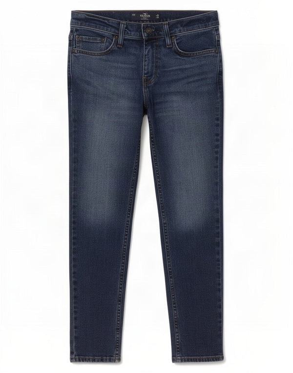Jeans Hollister Mujer Skinny W28 L28 Algodón Azul Marino