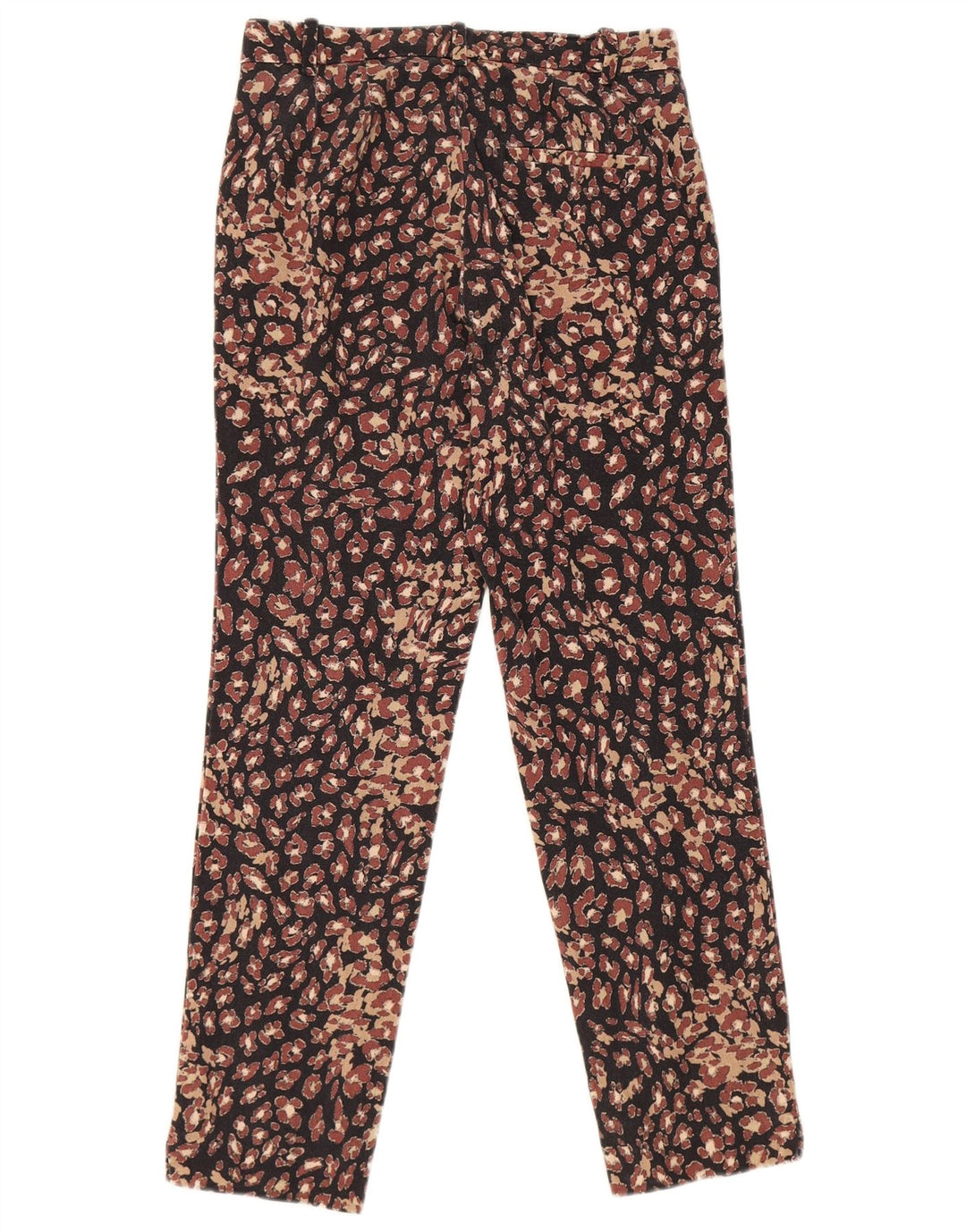Marks & Spencer Pantalones Casuales con Estampado Abstracto para Mujer UK 8 Small W26 L25