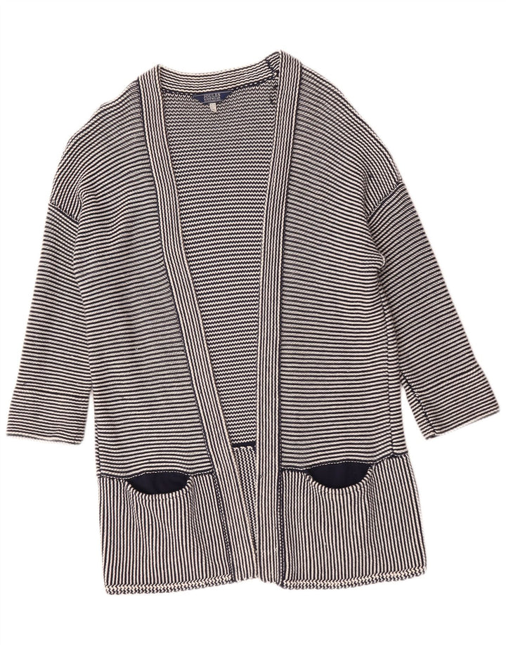 Joules Suéter tipo cárdigan largo extragrande para mujer UK 44 Azul grande