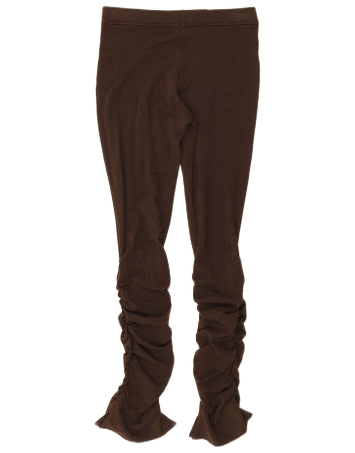 Roccobarocco Leggings para mujer Reino Unido 8 Pequeño Marrón