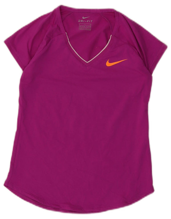 Nike Camiseta Dri Fit para niña 8-9 años Pequeña Púrpura