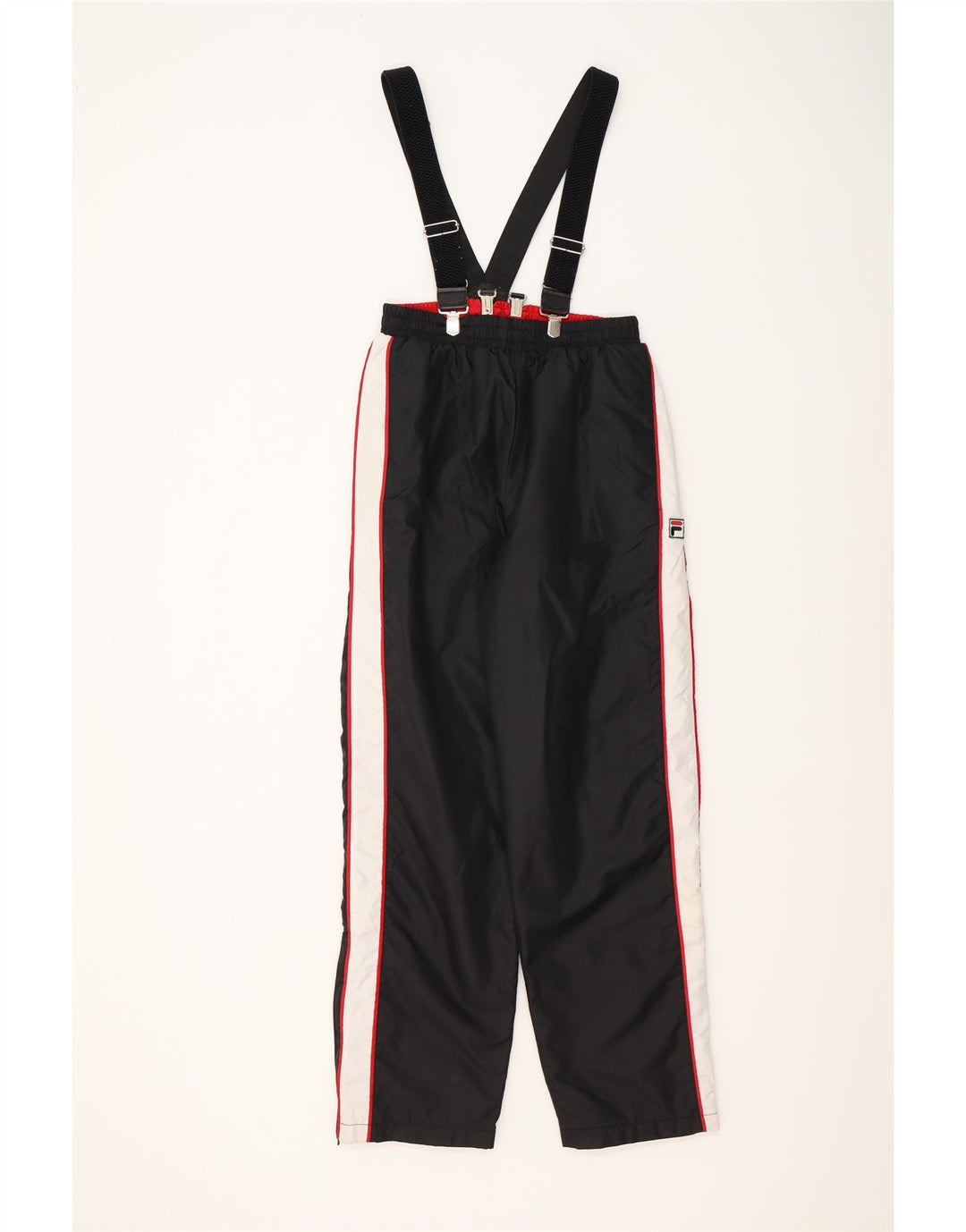 Fila Pantalón de esquí con peto para hombre IT 50 Medium Black Colourblock Poliamida