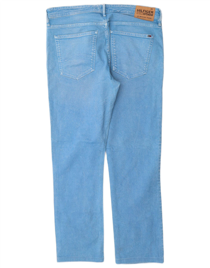 Tommy Hilfiger Vaqueros rectos para hombre W36 L30 Algodón azul