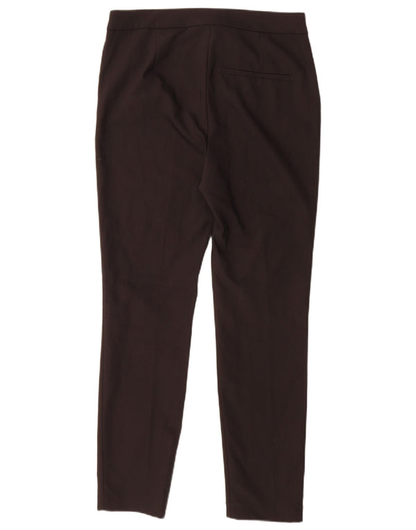 Zara Mujer Pantalón Chino Pitillo EU 40 Medium W30 L27 Algodón Negro