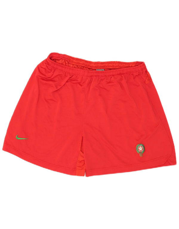 Pantalones cortos deportivos Nike para hombre 2XL Poliéster rojo