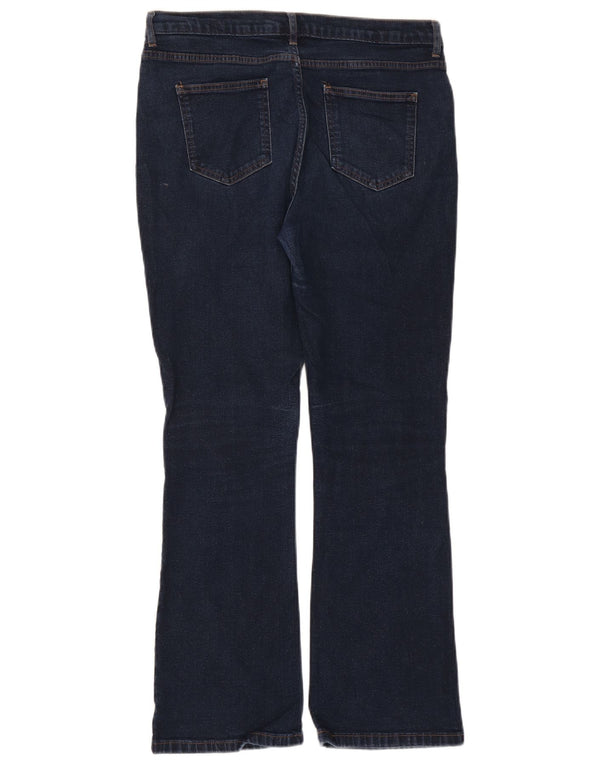 Marks & Spencer Jeans ajustados con corte de bota para mujer UK 40 Large W32 L29 Azul marino
