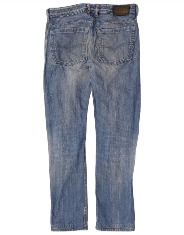 Diesel Hombre Zatiny Regular Bootcut Jeans W30 L30 Algodón Azul