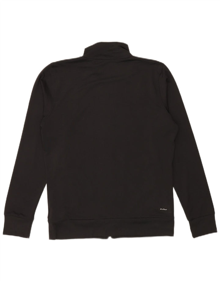 FILA Chaqueta de chándal para mujer UK 40 Grande Poliéster con bloques de color negro