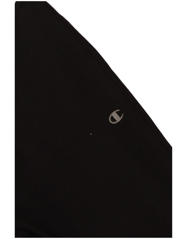 Champion Leggings para mujer UK 10 Small Negro Colorblock Poliéster