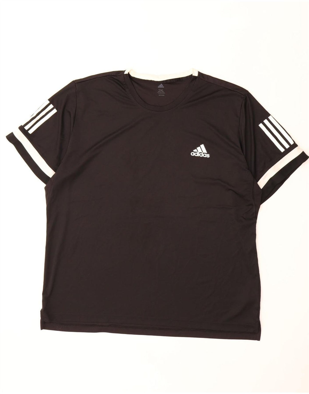 ADIDAS Camiseta Climacool para hombre Top 2XL Poliéster negro