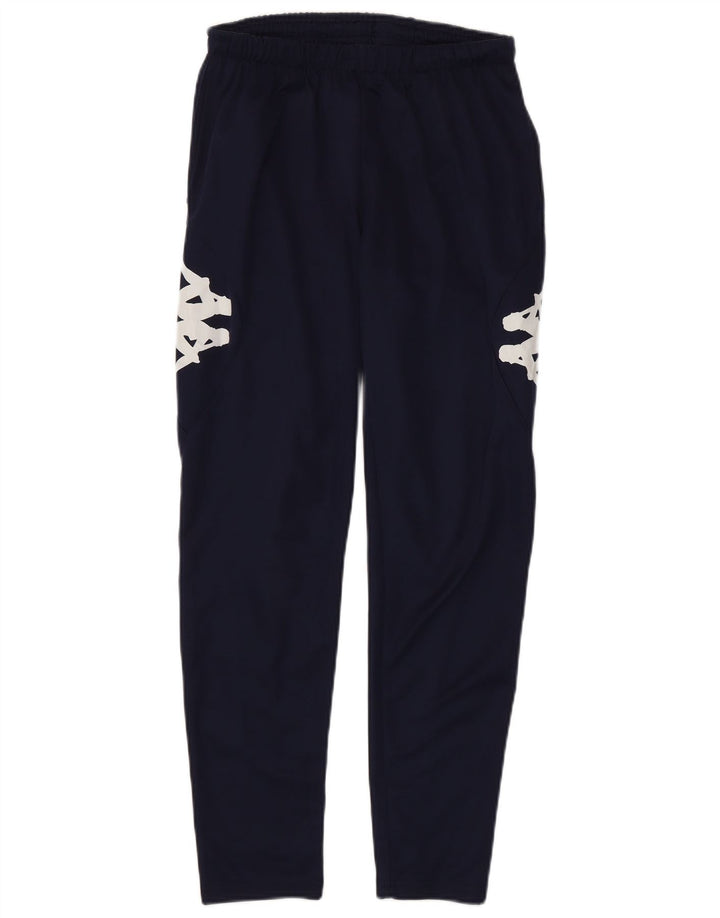 Kappa Hombre Pantalones De Chándal Gráfico Pequeño Azul Marino