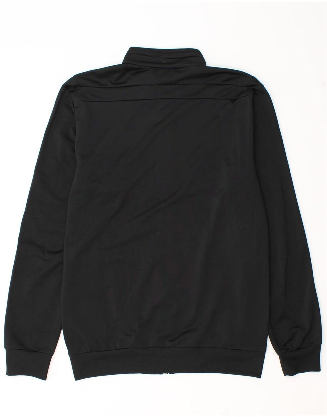 Adidas Hombre Chándal Top Chaqueta Pequeña Poliéster Negro
