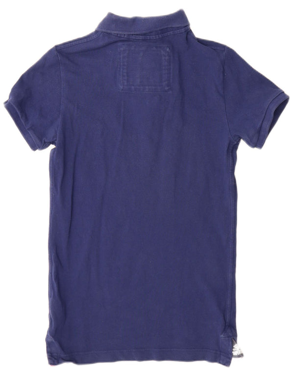 Superdry Polo Para Hombre De Algodón Azul Marino Pequeño