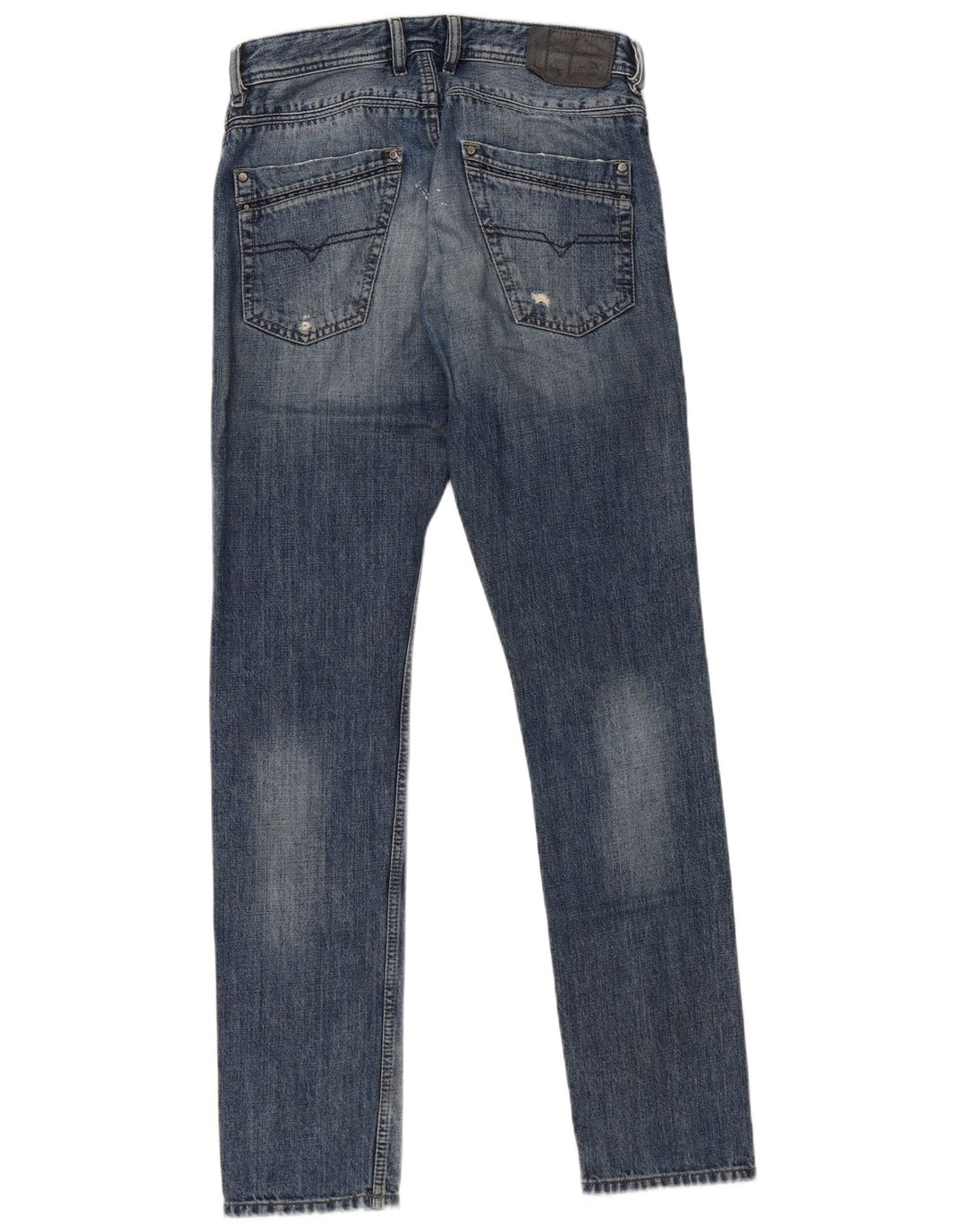 DIESEL Hombre Krayver Carrot Slim Jeans W29 L32 Algodón Azul