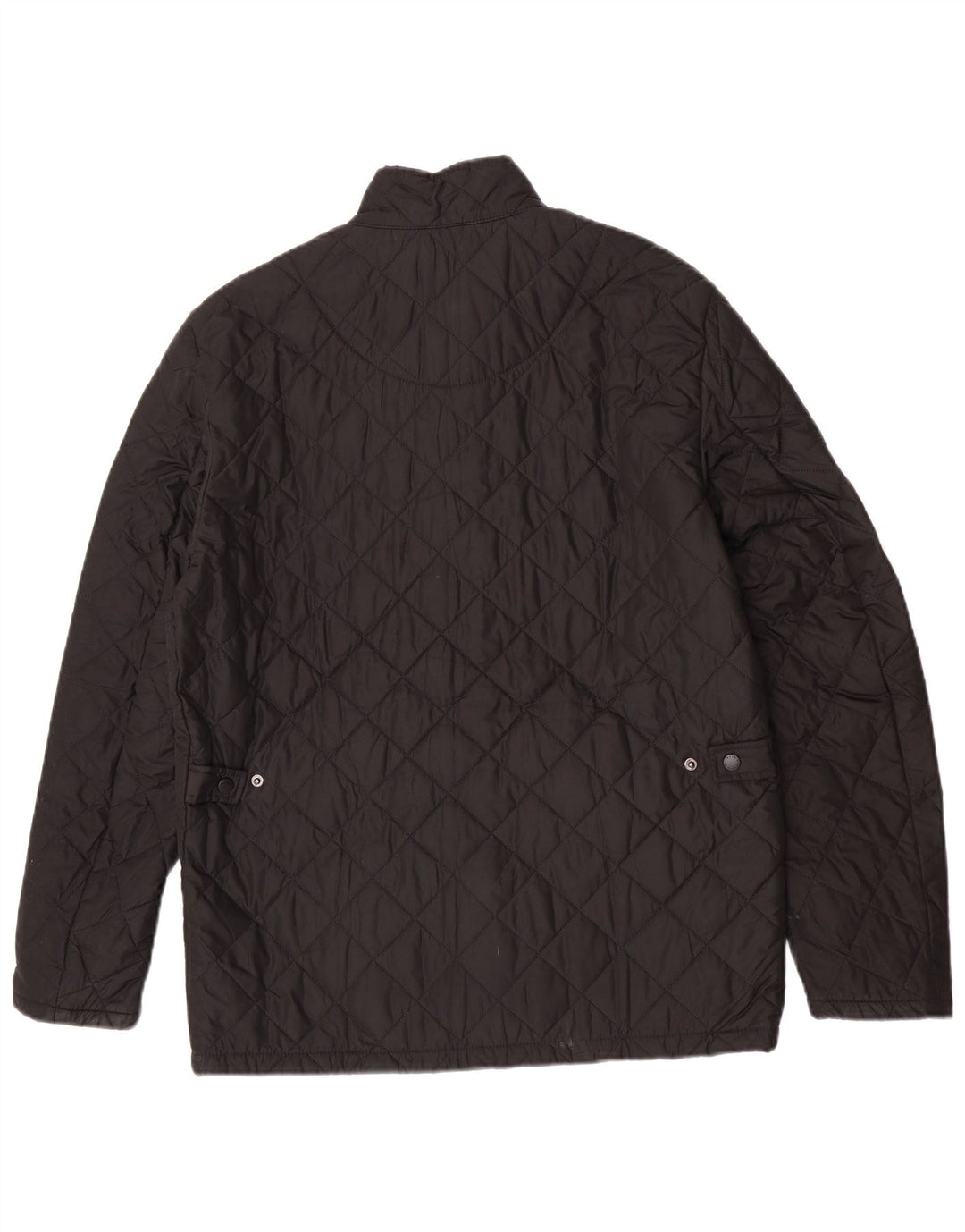 Barbour Chaqueta acolchada para hombre UK 38 Mediana Poliéster negro