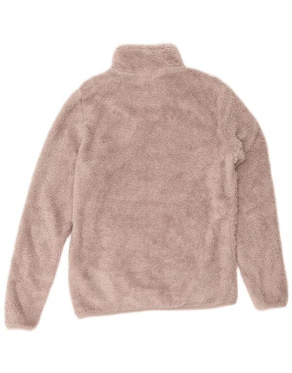 Jersey de forro polar con cuello y cremallera para mujer de Mountain Warehouse UK 40 Small Púrpura