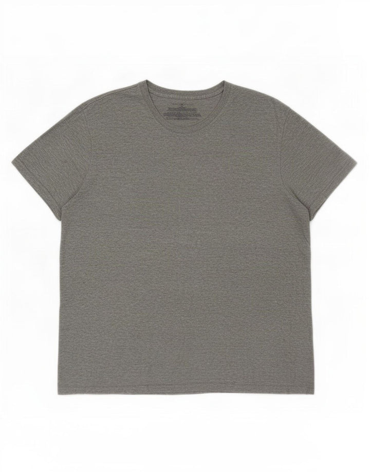 Camiseta Tommy Hilfiger para hombre Top de algodón moteado gris medio