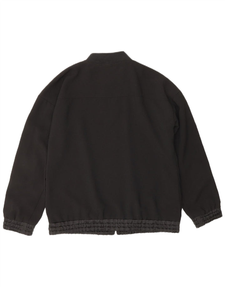 Iceberg Chaqueta bomber para niña 15-16 años Negro Poliéster color block