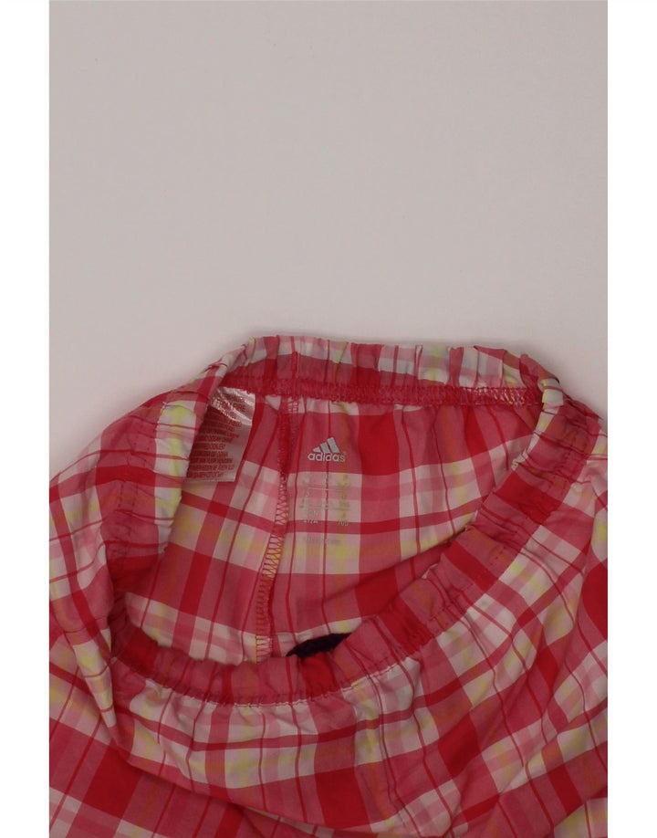 Pantalón corto casual ADIDAS Niña 3-4 años W20 Cuadros rosa Poliéster
