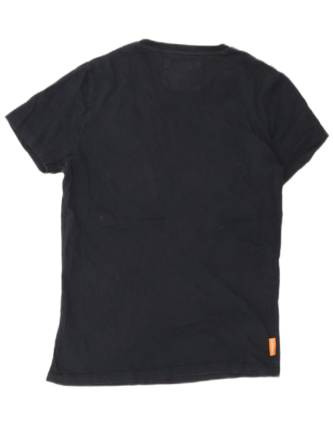 Camiseta Superdry Hombre Top Medium Azul Marino Algodón