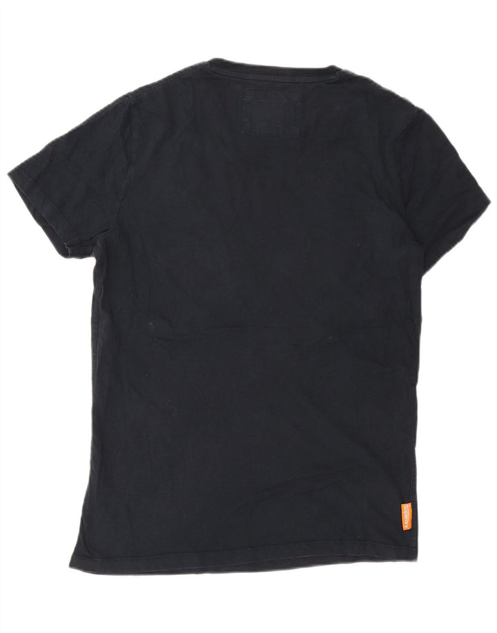 Camiseta Superdry Hombre Top Medium Azul Marino Algodón