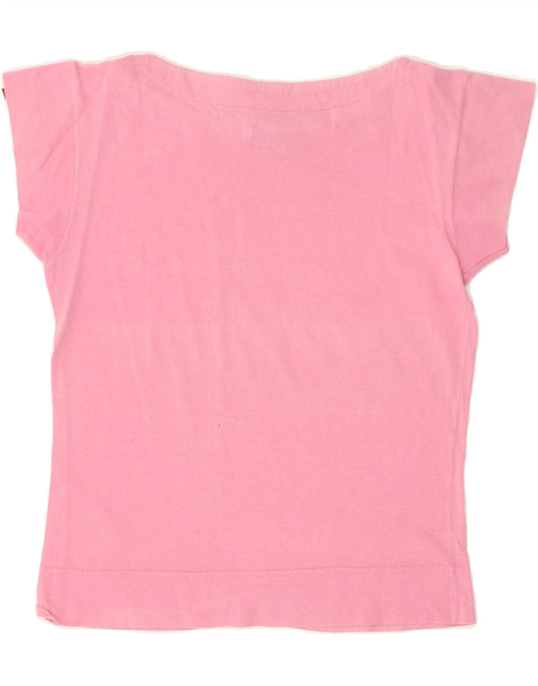 LEVI'S Womens Graphic T-Shirt Top UK 10 Small Pink Vintage Levi's and Second-Hand Levi's from Messina Hembry 