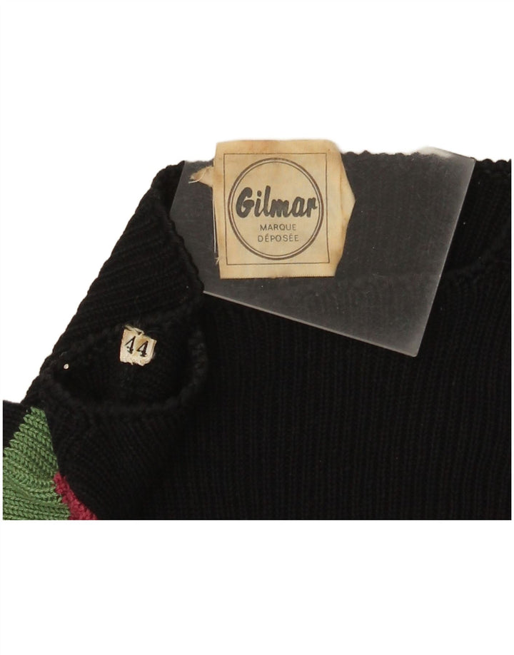 Jersey Gilmar para mujer con cuello barco IT 44 Medium Black Stripes