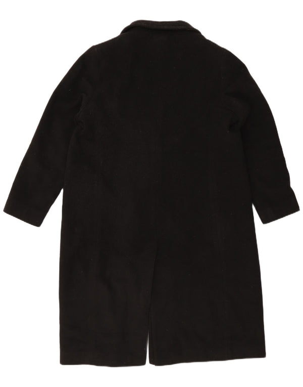 Marks & Spencer Abrigo cruzado para mujer UK 40 XL Lana negra