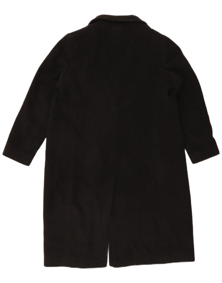 Marks & Spencer Abrigo cruzado para mujer UK 40 XL Lana negra