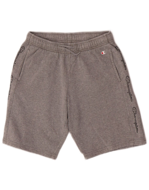 Champion Pantalones cortos deportivos gráficos para niños 13-14 años XL Algodón gris