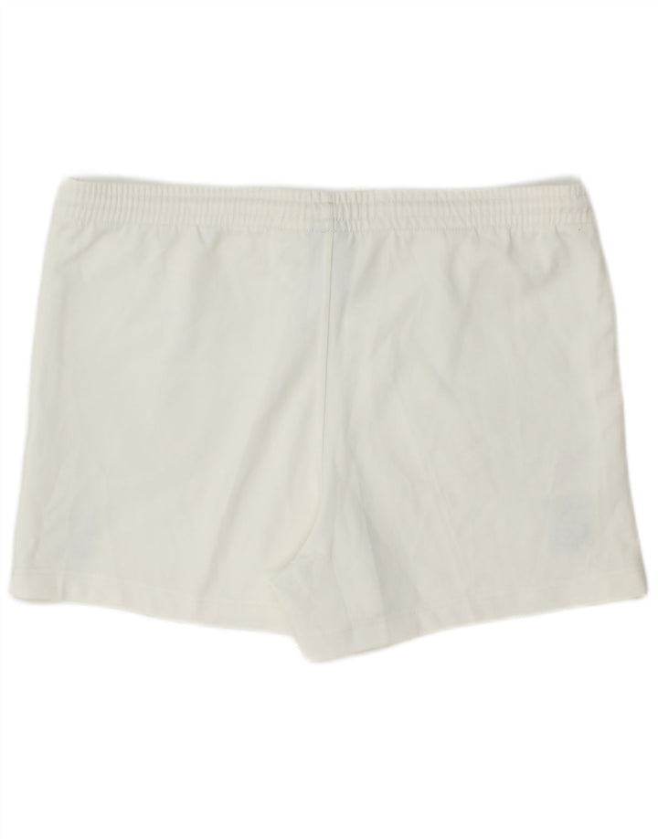 LOTTO Shorts deportivos con gráficos para niños 15-16 años 3XL Blanco Poliéster