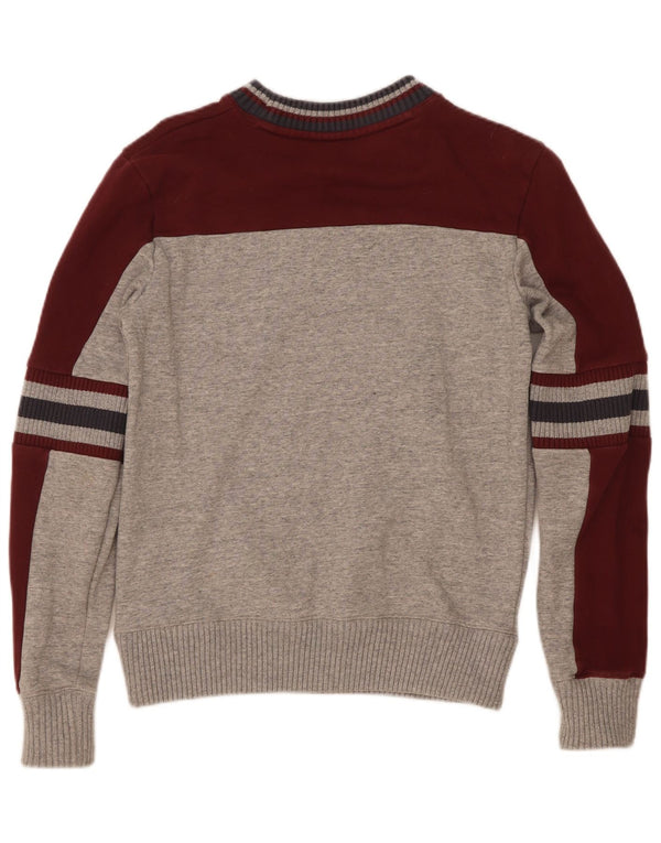 Champion Sudadera Gráfica para Hombre Jumper XS Gris Colorblock Algodón