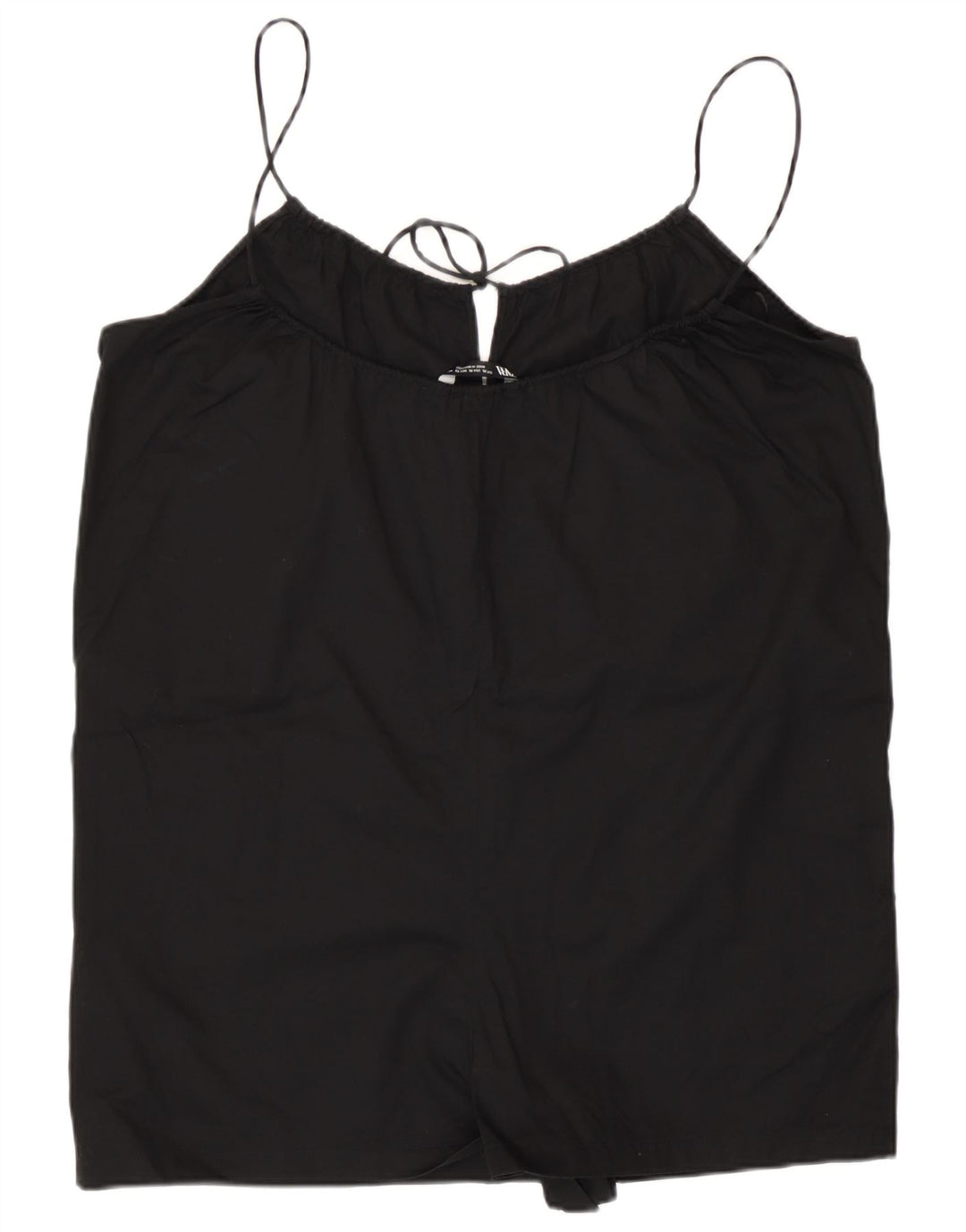 Zara Mujer Mono Corto ES 40 XL Negro