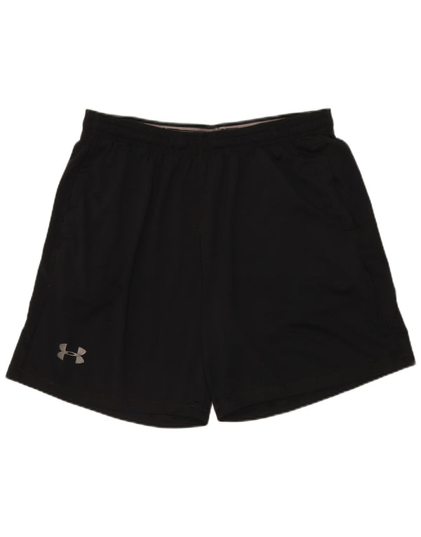 Under Armour Pantalones cortos deportivos para hombre XL Poliéster negro