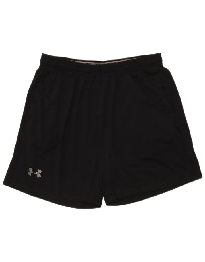 Under Armour Pantalones cortos deportivos para hombre XL Poliéster negro