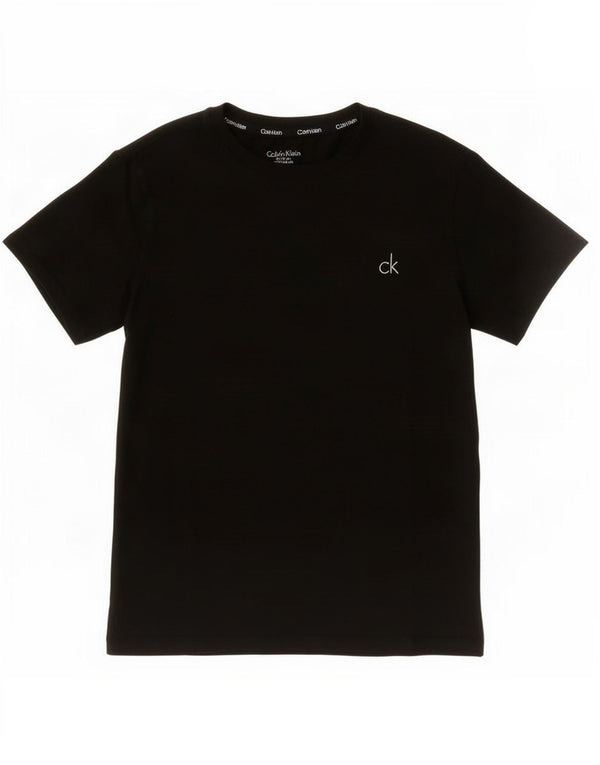 Calvin Klein Camiseta Niña Top 12-13 Años Negro Algodón