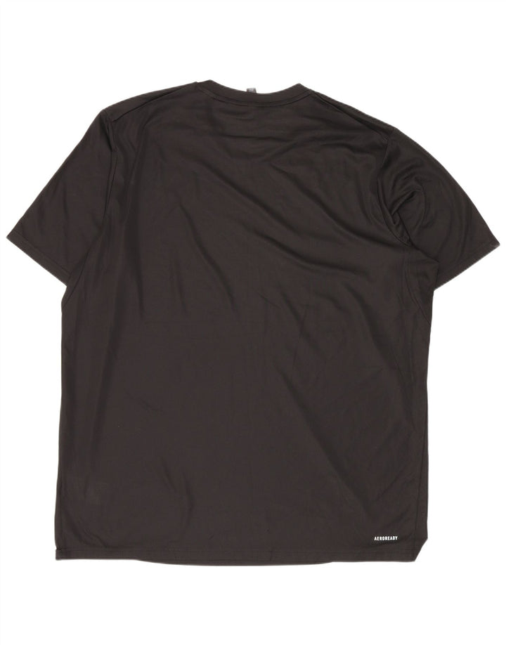 Adidas Hombre Aeroready Camiseta Top XL Negro Poliéster
