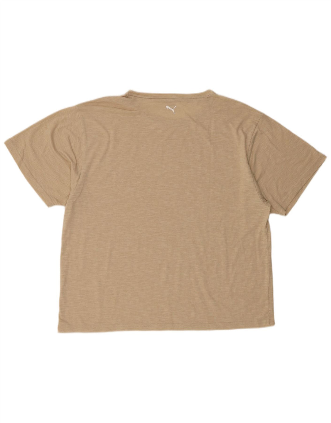 Camiseta Puma Hombre Top Large Beige Moteado