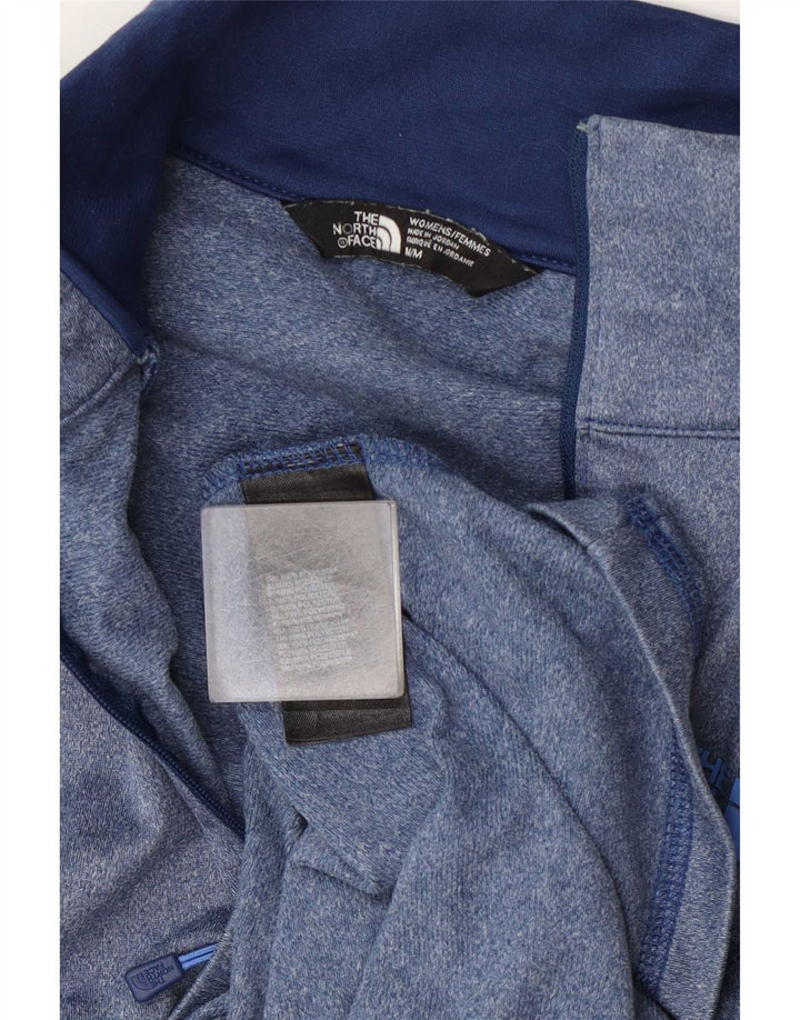 The North Face - Top de chándal tipo jersey para mujer, talla 40, color azul medio