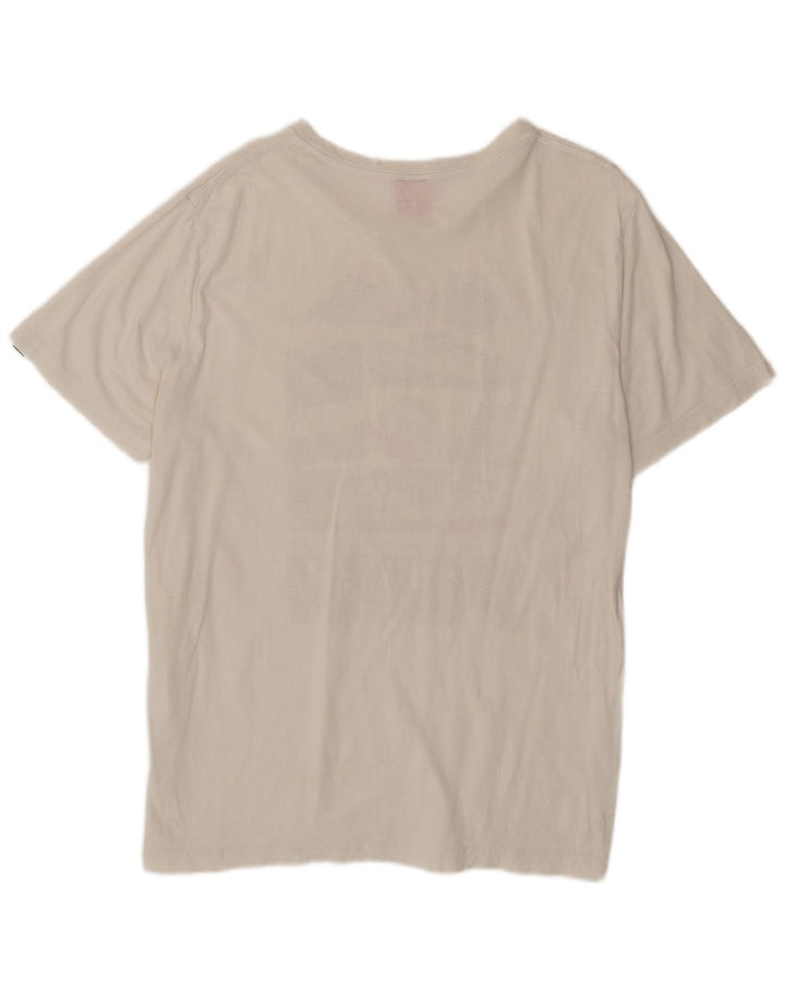 Puma Camiseta gráfica para hombre Top XL Blanco