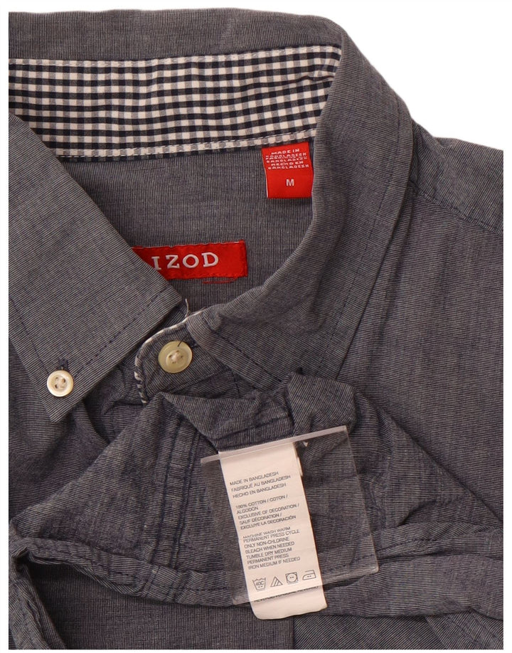 IZOD Camisa Hombre Algodón Gris Medio