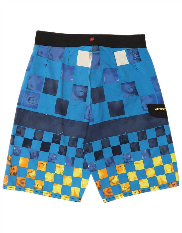 Bañador Quiksilver Hombre Azul Medio Geométrico