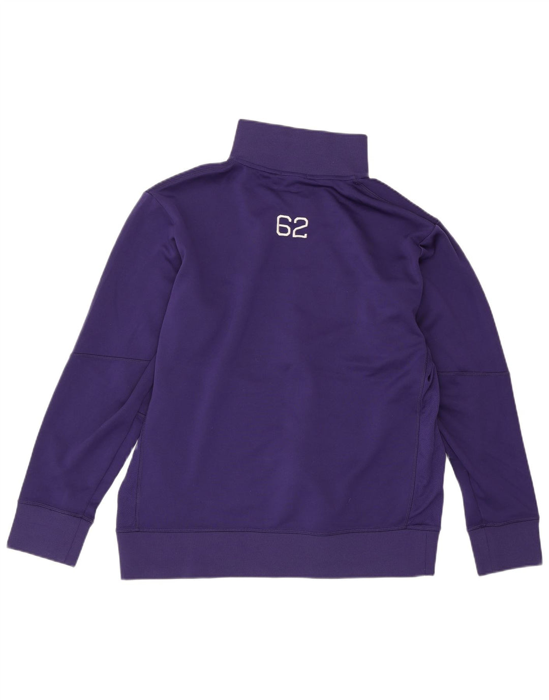 NIKE Hombre Dri Fit Chándal Top Chaqueta Poliéster Color Block Púrpura Medio